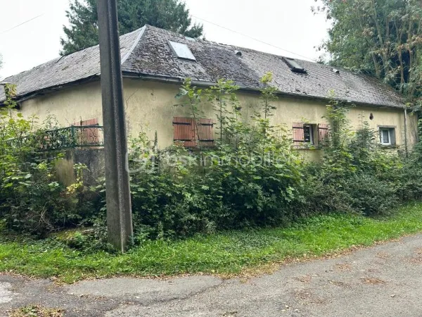 Maison avec grand terrain, à rénover, Formerie