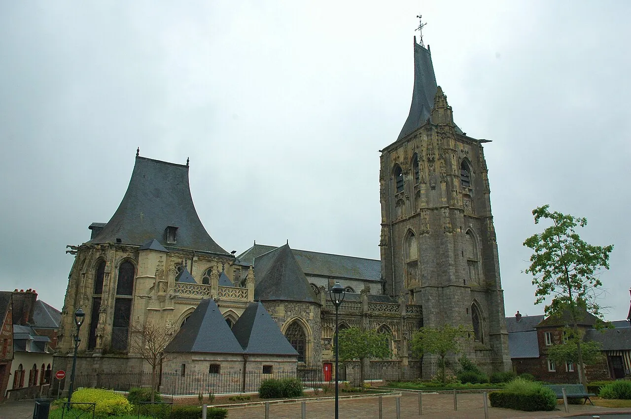 L’église Notre-Dame d’Envermeu