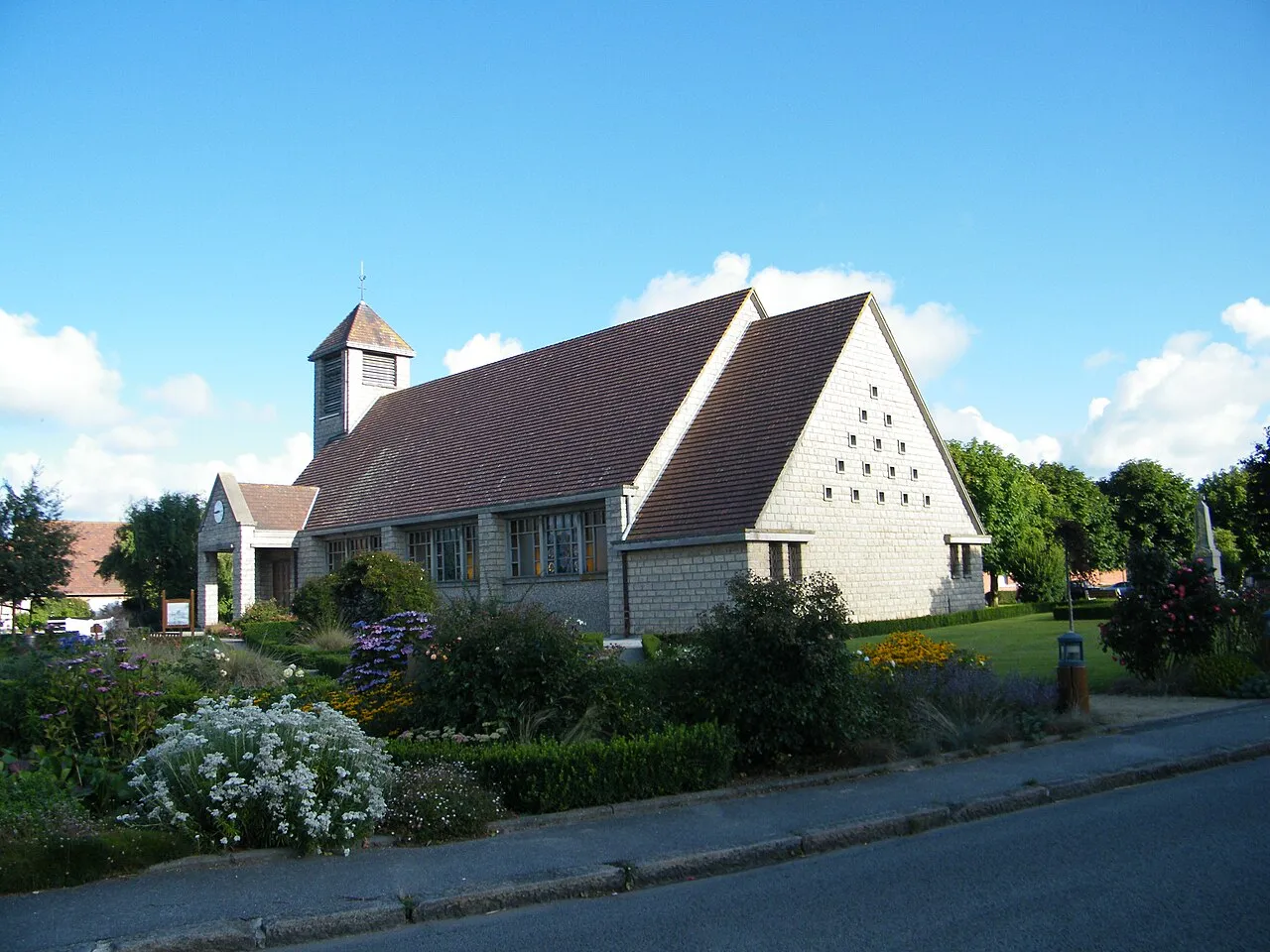 L’église de Berneval-le-Grand, à Petit-Caux